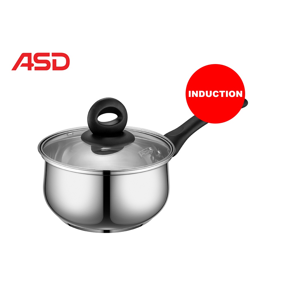 ASD Stainless Steel Induction Saucepan Shopee Philippines