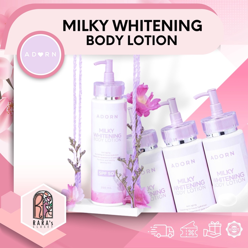 ADORN by Calmskin Milky Whitening Body Lotion | Camille Trinidad Jamill ...