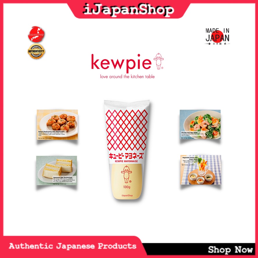 Kewpie KetoFriendly and Low Carb Diet Japanese Mayonnaise 130g 9/2023