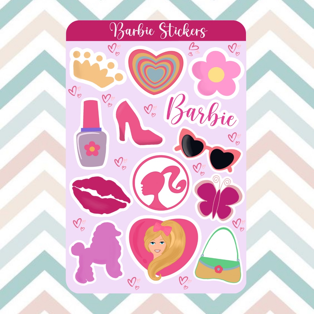 Vinyl Barbie Stickers Shopee Philippines