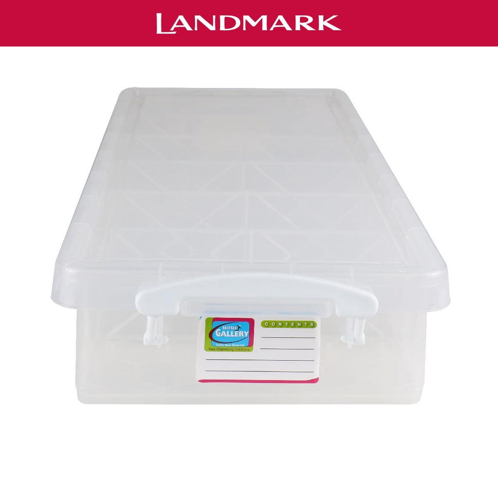 Home Gallery Underbed Storage Box With 6 Divider 11L Shopee Philippines