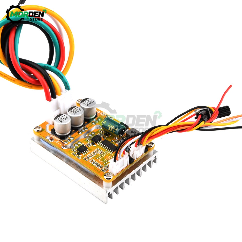 BLDC Three-Phase Brushless Motors DC 5-36V 350W With Hall/NO Hall Motor ...