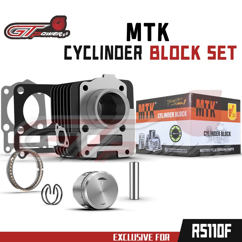 MTK Cylinder Block Set RS110F STD Φ49MM | Shopee Philippines