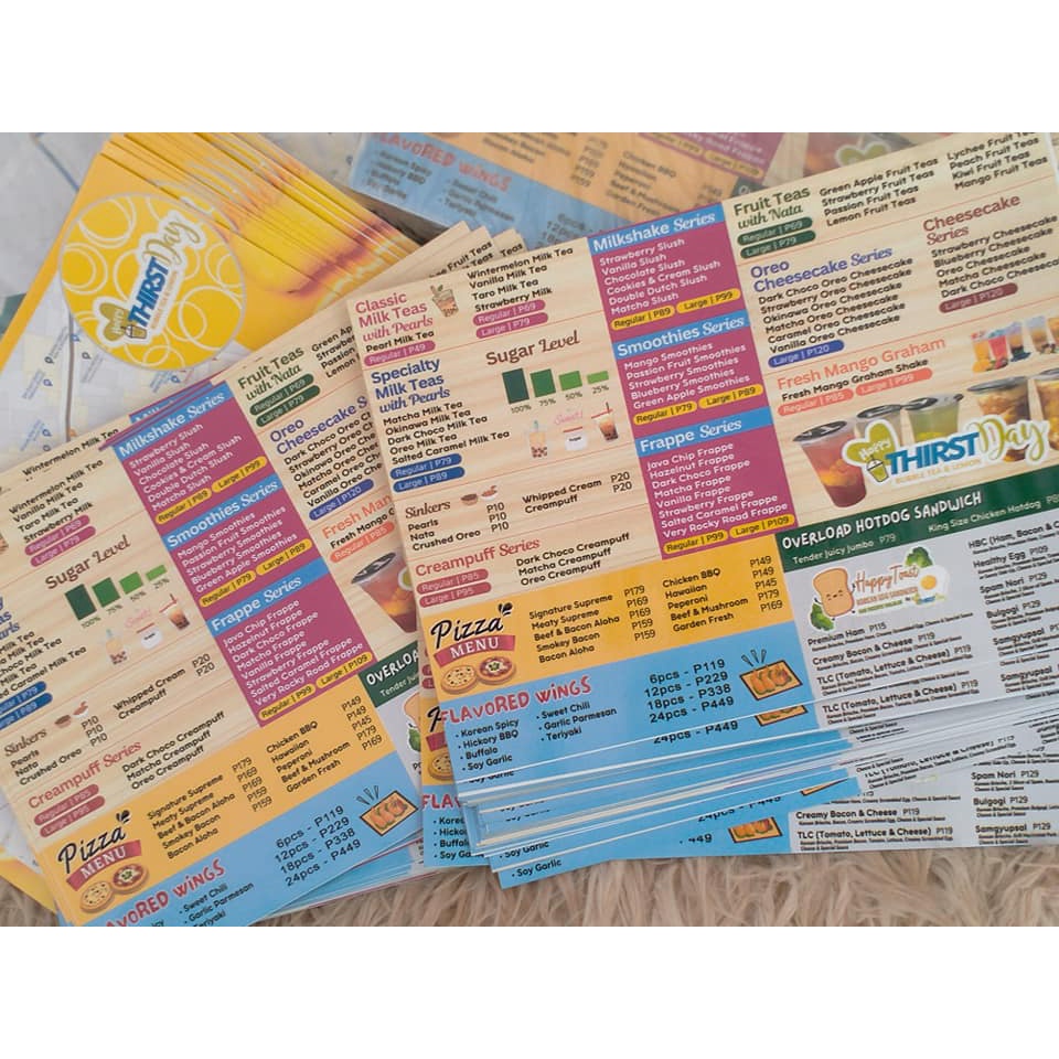 PISO FLYERS (MINIMUM ORDER 500PCS) | Shopee Philippines