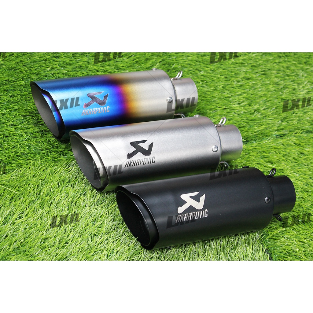 3851mm Akrapovic Exhaust Pipe Premium Stainless Steel CanisterPipe Tailpipe Shopee Philippines
