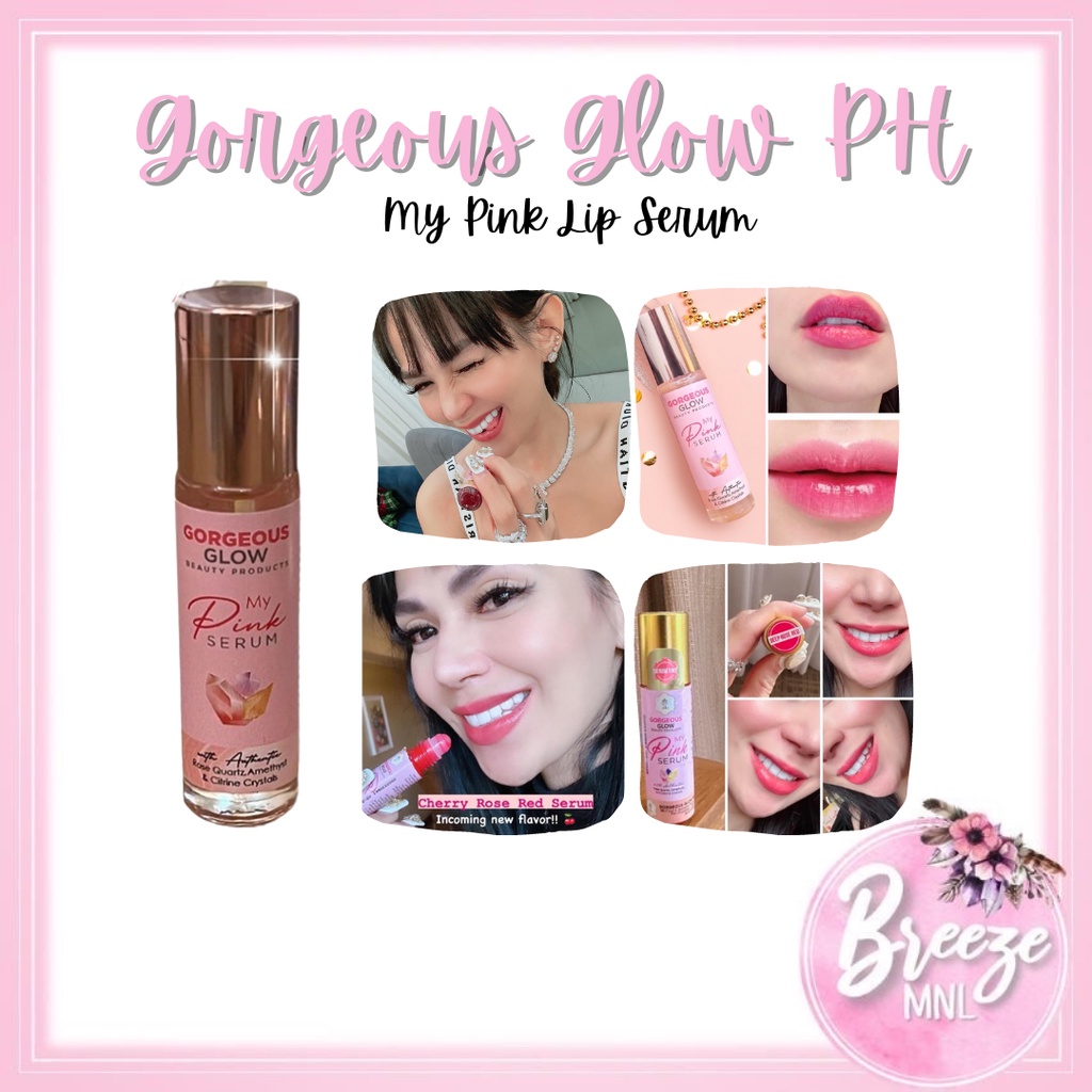 Glow My Pink Lip Serum Magic LipGloss Liptint CLEARANCE