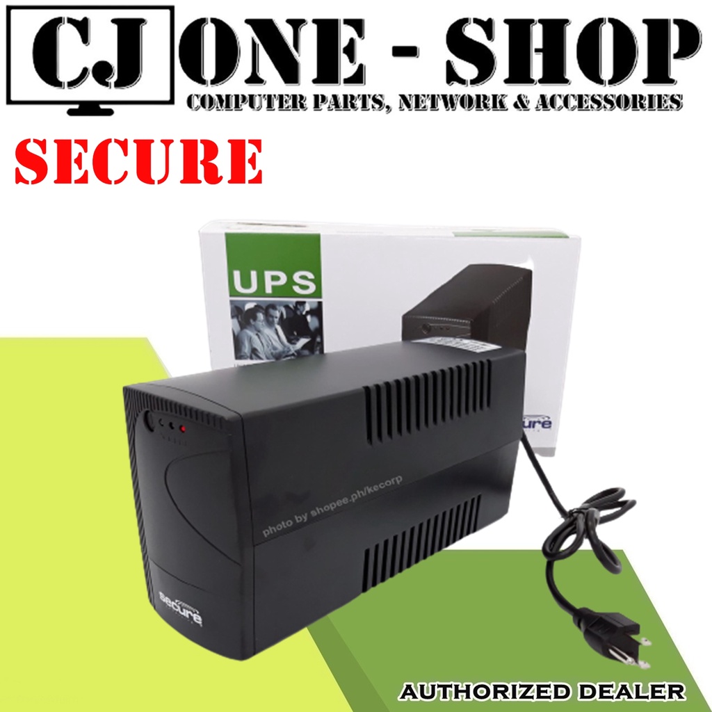 Secure UPS 1500VA Uninterruptible Power Supply Shopee Philippines