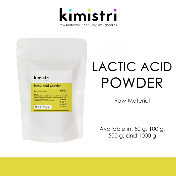 Lactic Acid Powder (Pure, Premium Quality) Shopee Philippines