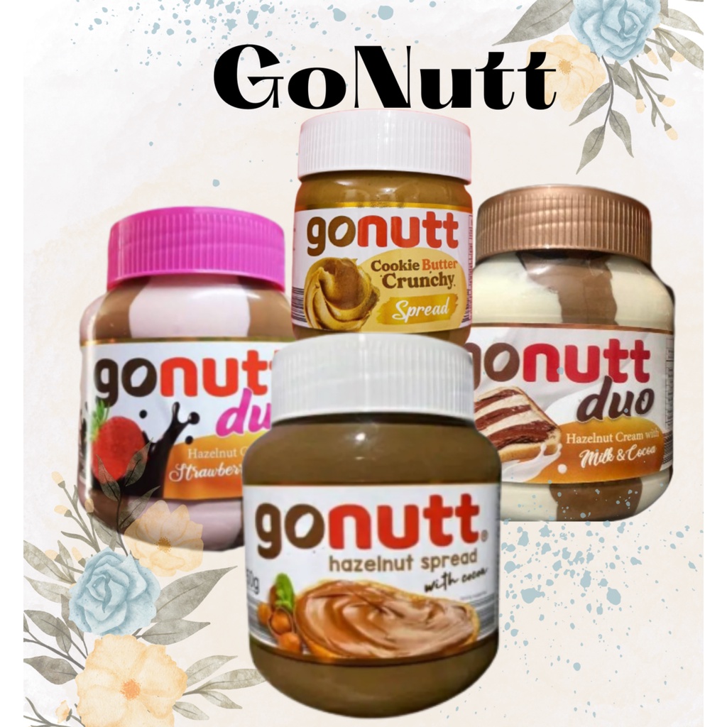 GoNutt Hazelnut Spread 200g350g (Chocolate Spread) Shopee Philippines
