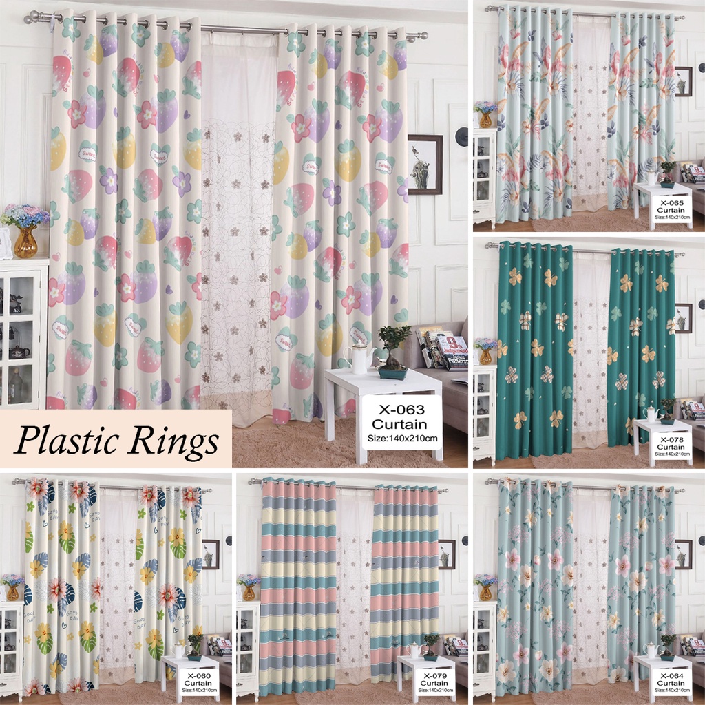 Curtina 140x210cm Ring Curtain Design Curtain For Window Curtains For ...