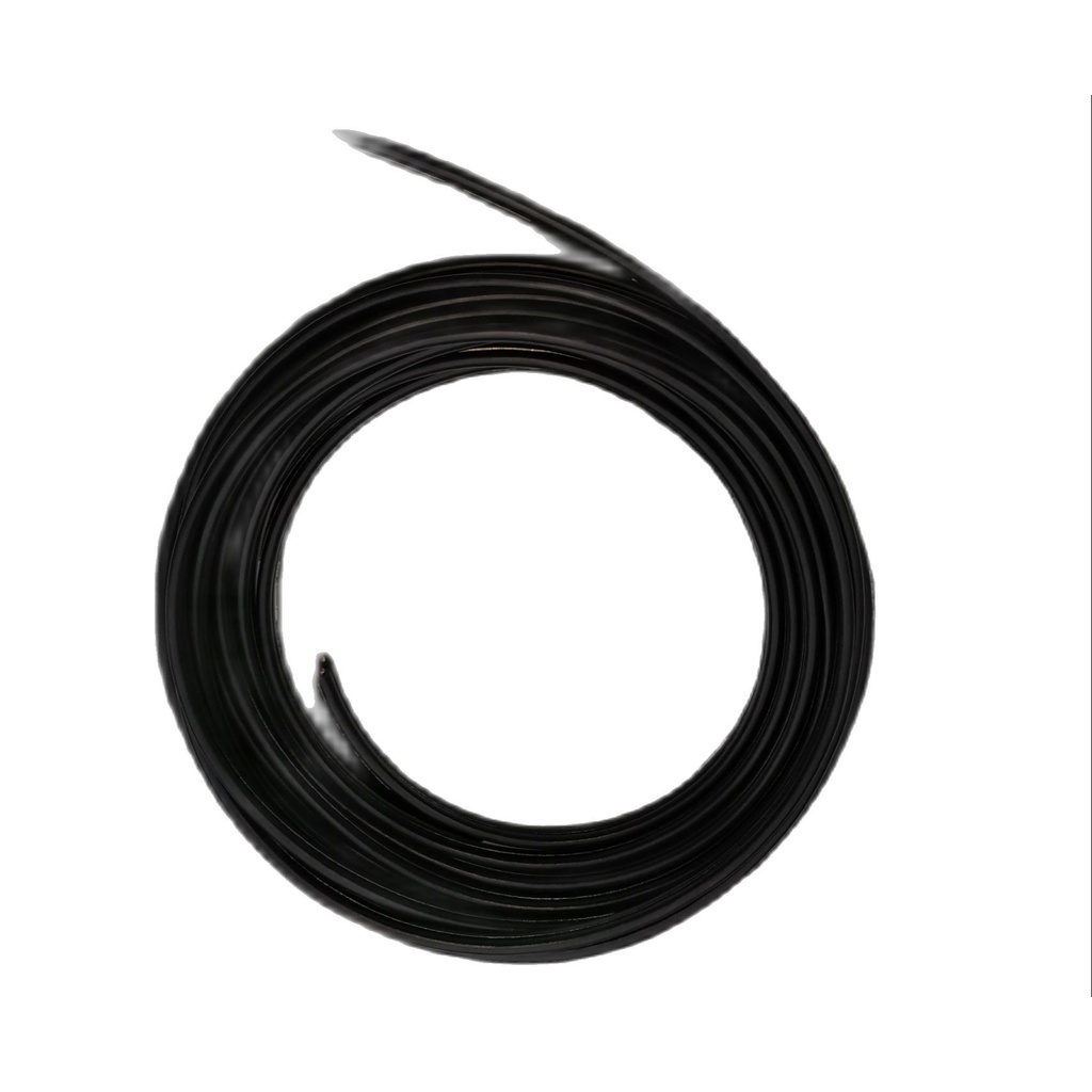 Omega Flat Cord Wire 0.30mm 2C (22/2) Pre cut Black, Extension Wire ...