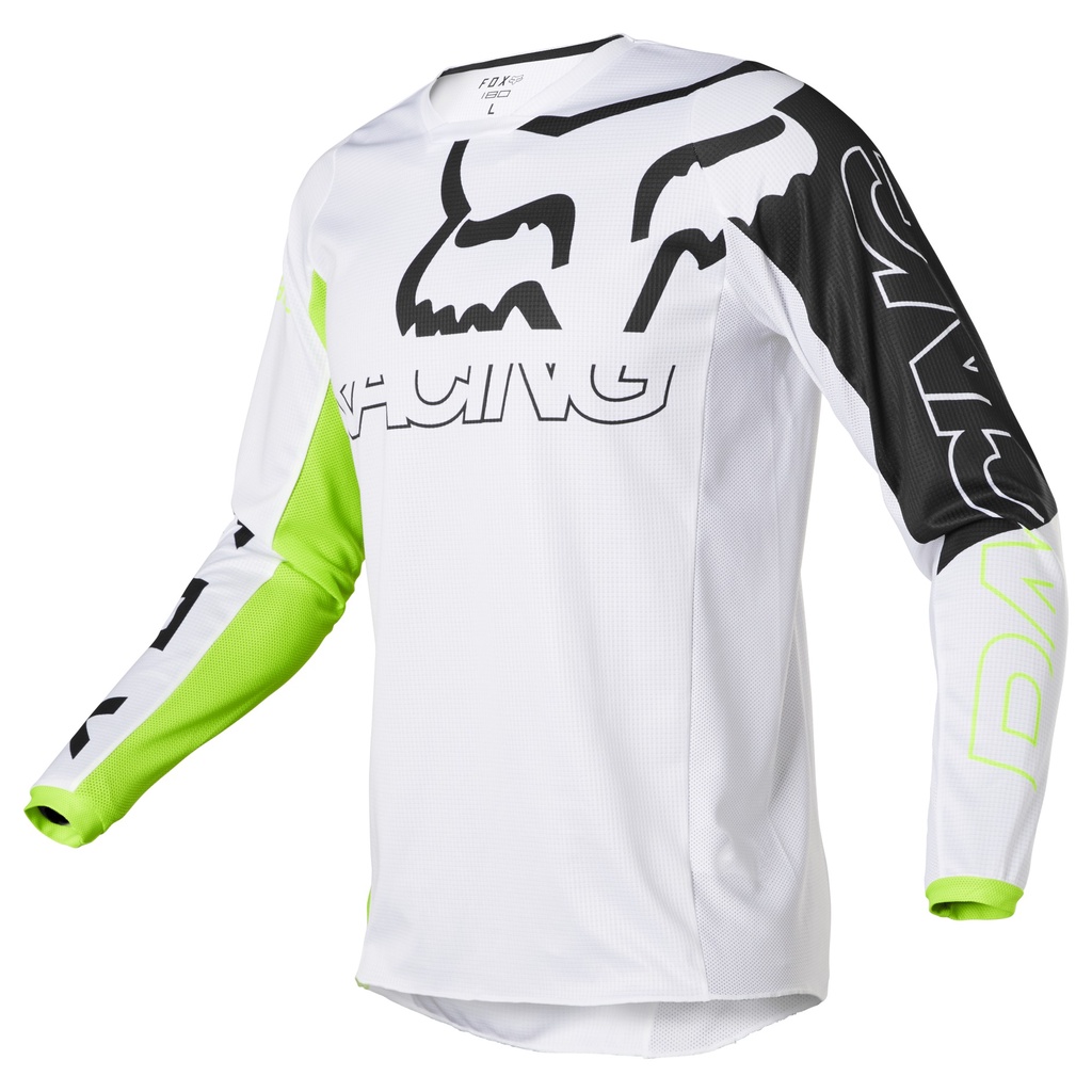 2023 FOX Long Sleeve Motorcycle Jersey shirt cycling for men Bike rider ...