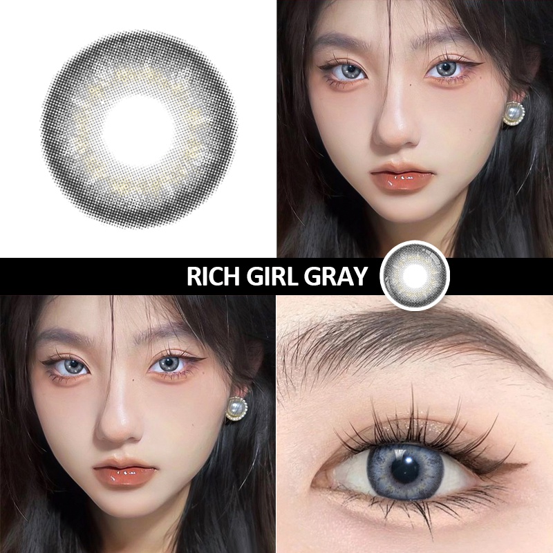 [COD] Contact Lens Dubai Gray Contact Lense Brown Lenses Yearly Use ...