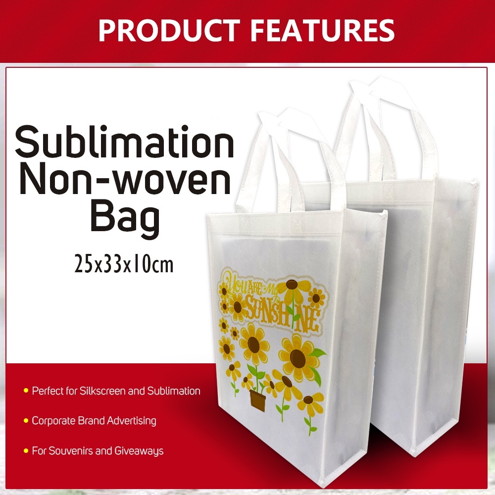 Sublimation non woven bag hotsell