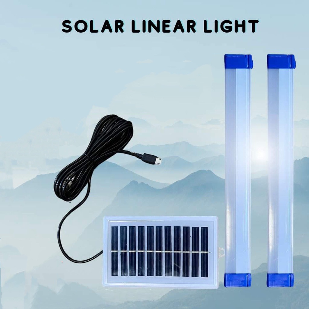 100% Original Smilee Solar Panel Rechargeable Lamp Night Household ...