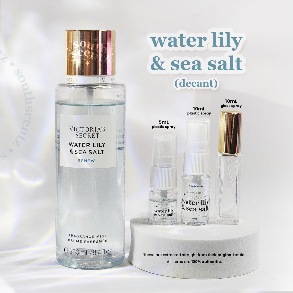Water Lily & Sea Salt Natural Beauty Victoria's Secret Scent Mist VS