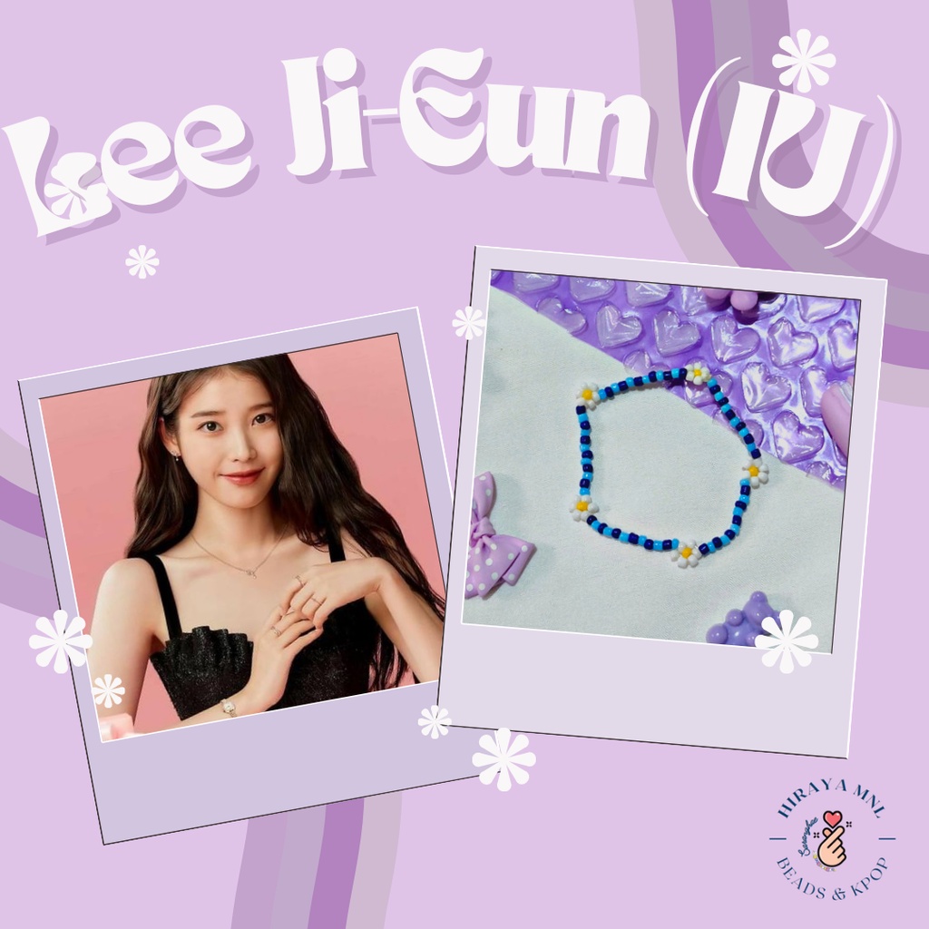IU Inspired Bead Bracelet (Blueming) | Shopee Philippines