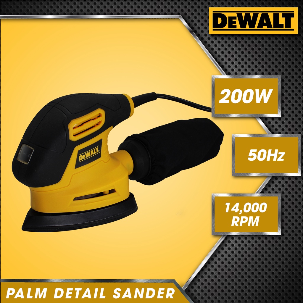 DeWALT DWE6411 Palm Detail Sander Shopee Philippines
