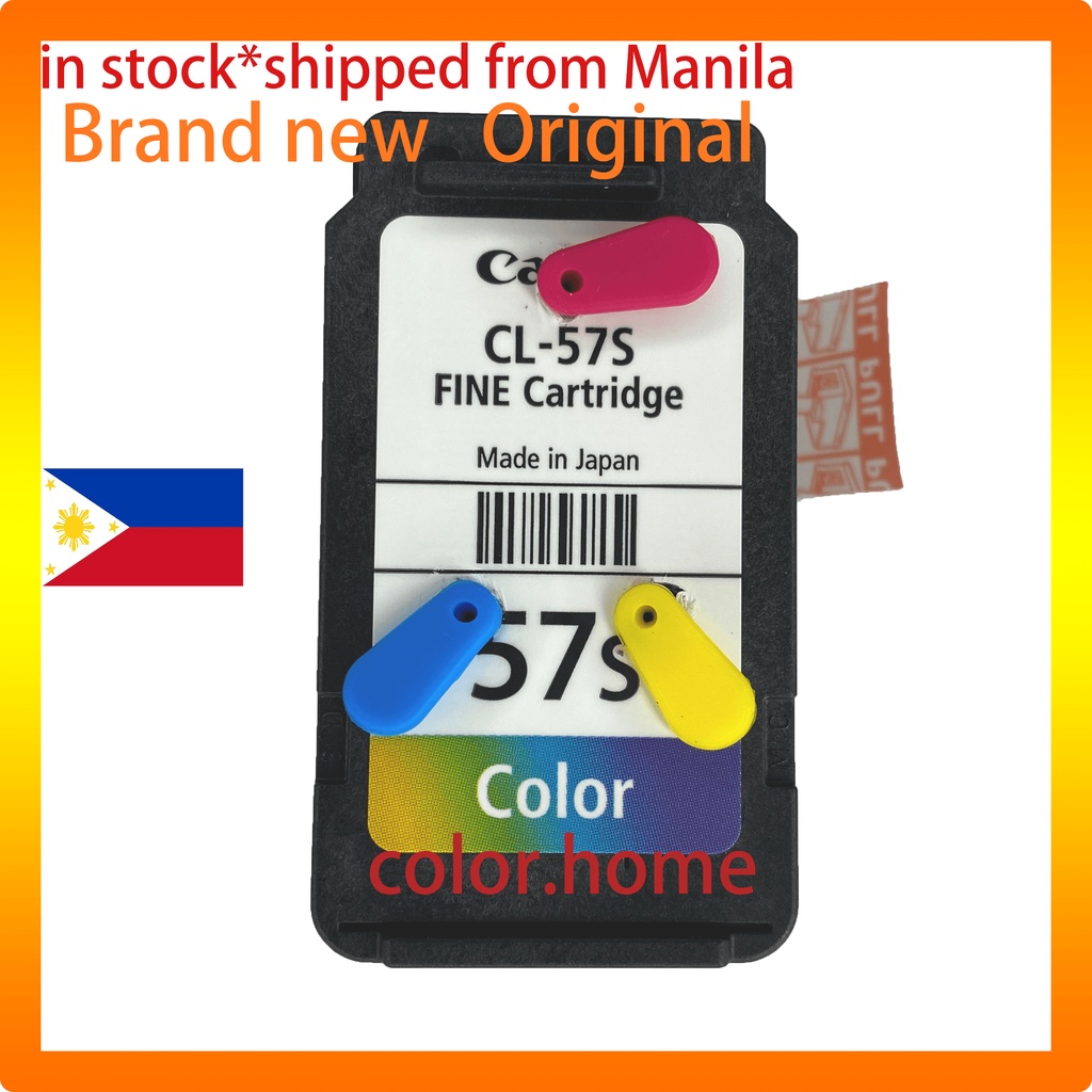 Canon PG-47 CL-57 Genuine Ink Cartridge 47 57 Brand New for Pixma E410 ...