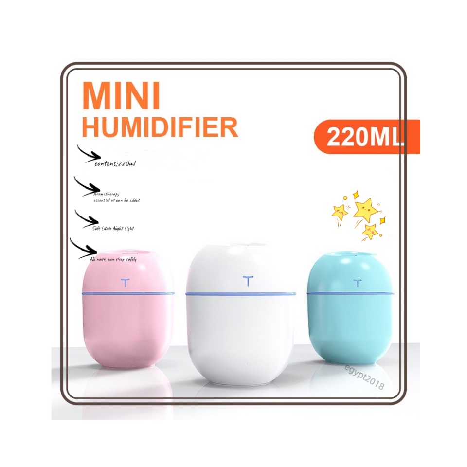 Mini humidifier with essential oil mute bedroom office USB car big ...