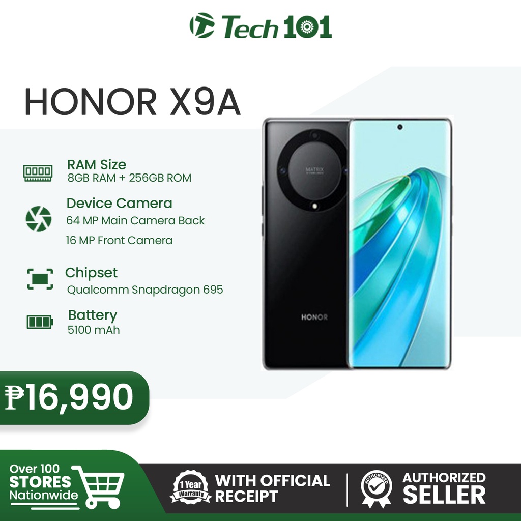 Honor X9a 5G (8GB+256GB) With Official Receipt With Warranty ...