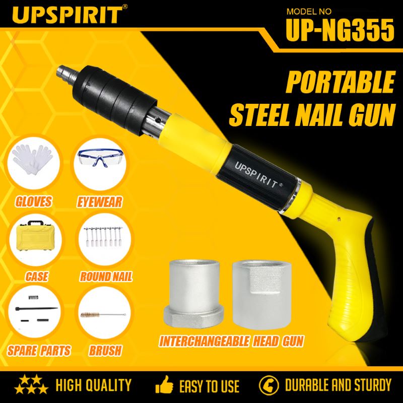Manual Steel Nails Gun Rivet Tufting Nail Gun Concrete Wall Fastening Pipe Clam nail gun tacker