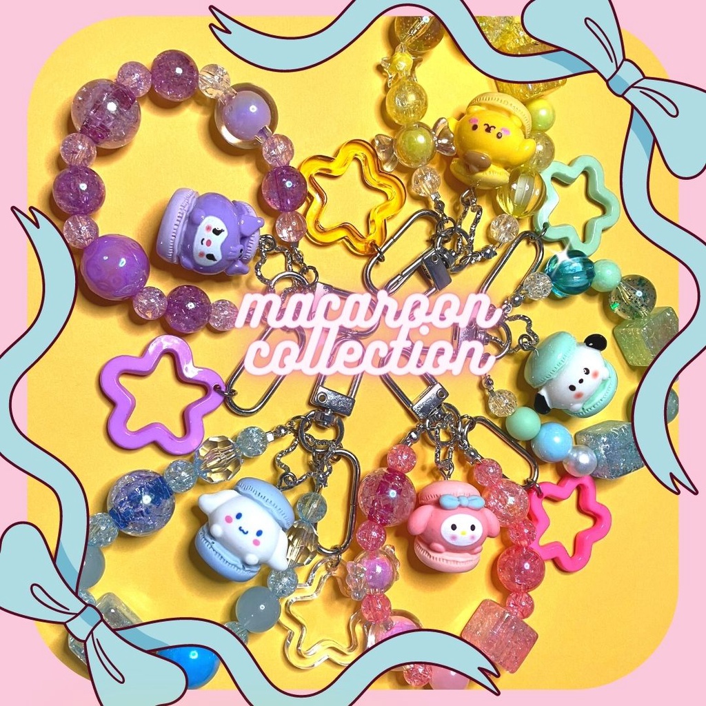 SANRIO MACAROON KEYCHAIN COLLECTION Shopee Philippines