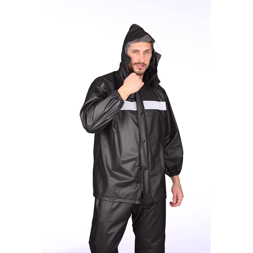 922 Titanium Raincoat Rubberized Makapal Kapote Popular Waterproof