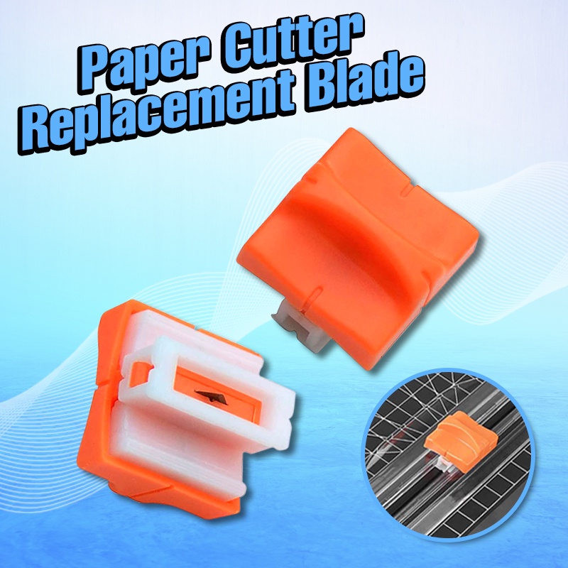 Paper Trimmer Replacement Blade For Plastic Base Cutter Orange Shopee