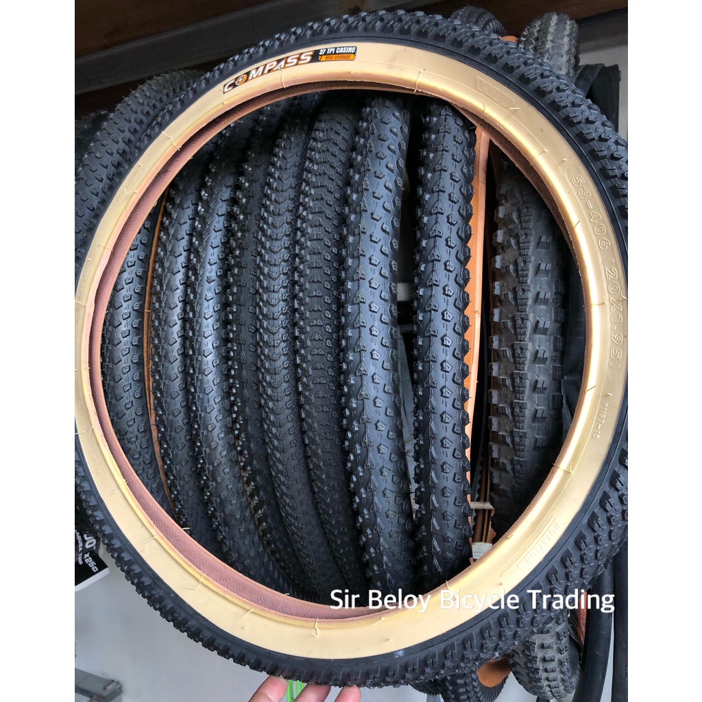 Compass Tires 20x1.95 Skin Wall BMX Tires Folding Bike Tires Kids