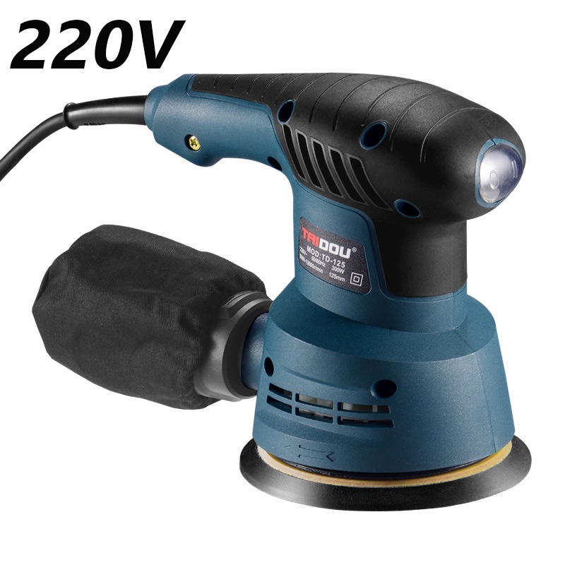 Orbital Sander 300W Finish Palm Sander with Dust Bag Paint Wall For