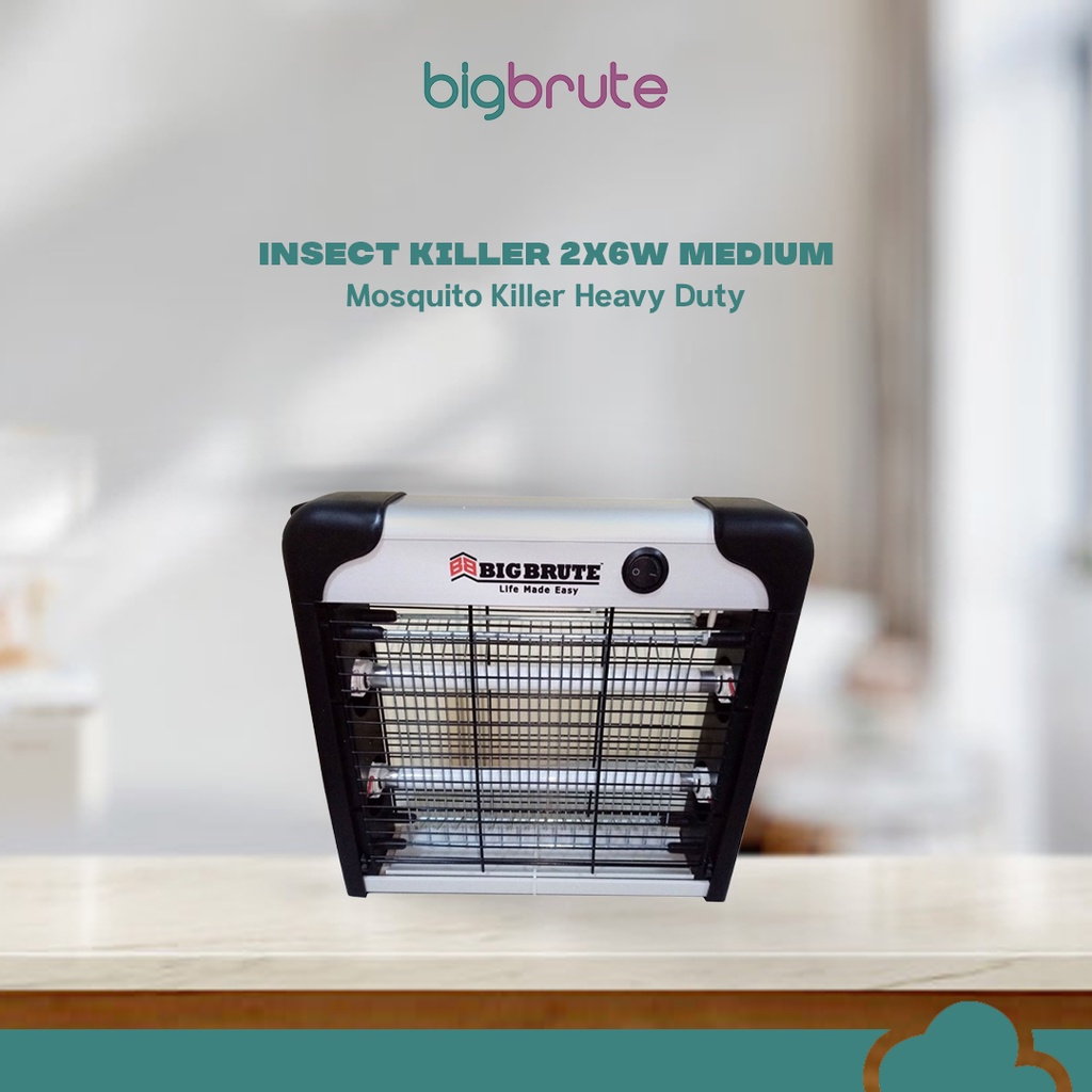 Big Brute Insect Killer 2x6W MEDIUM Mosquito Killer Heavy Duty (Newly ...