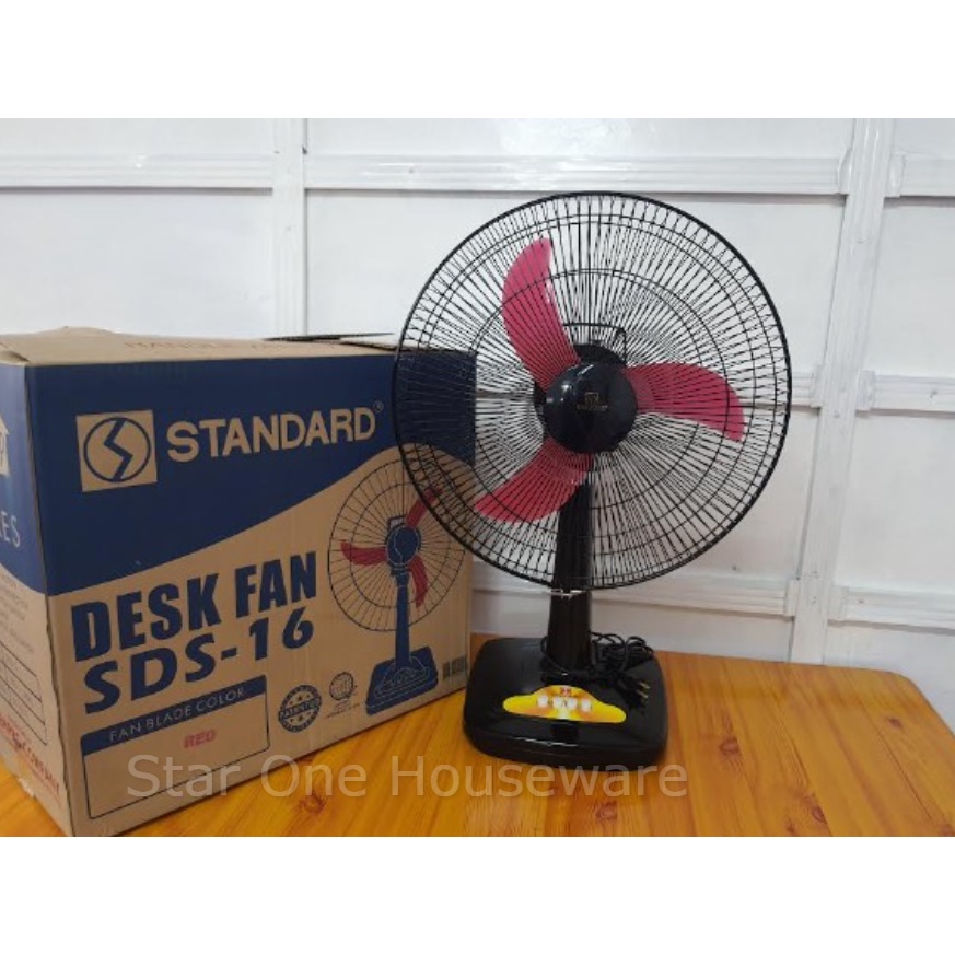 STANDARD DESK FAN / ELECTRIC FAN / 16 INCHES SDS16 Shopee Philippines