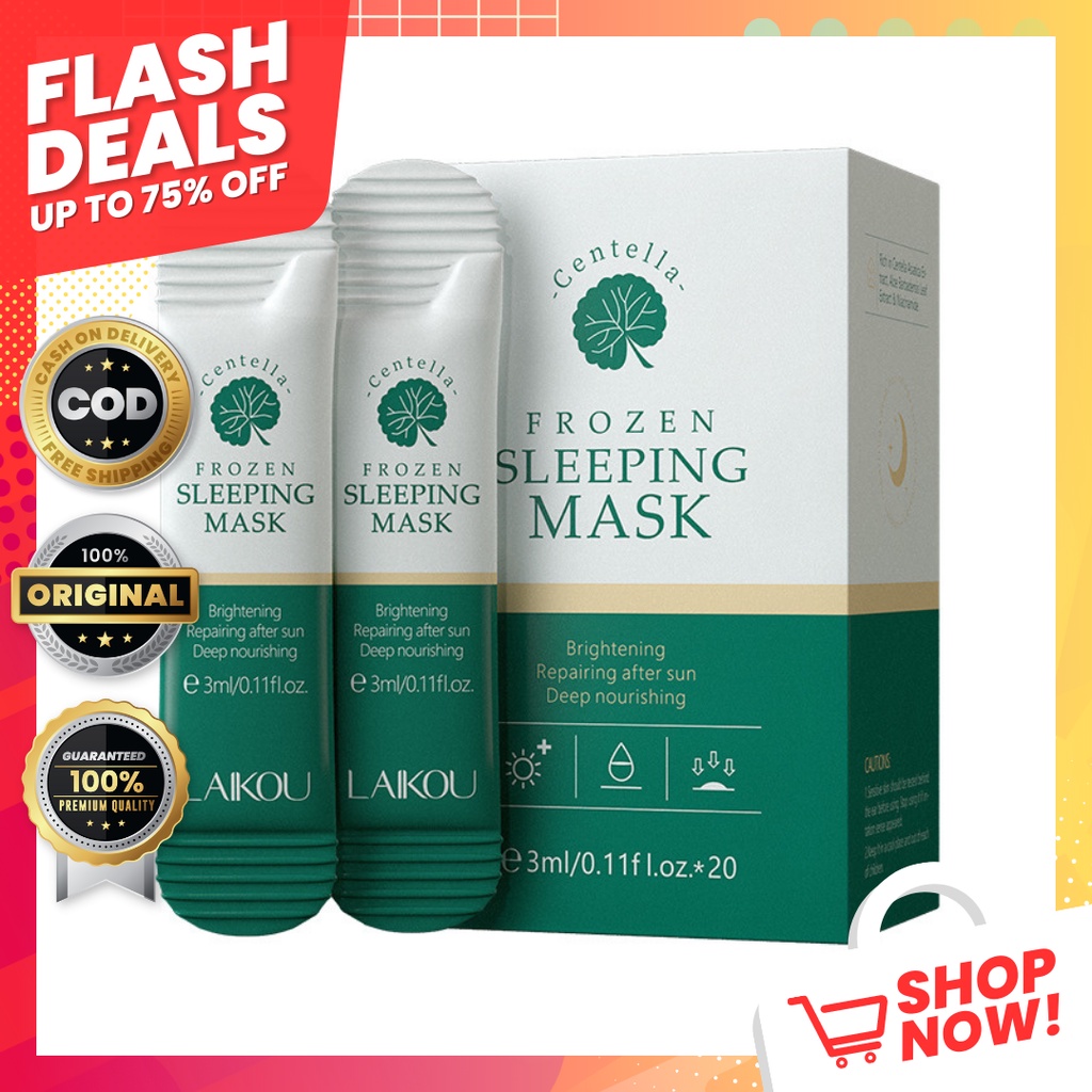 Handy Man Original Centella Frozen Sleeping Mask 20's Asiatica Soothing