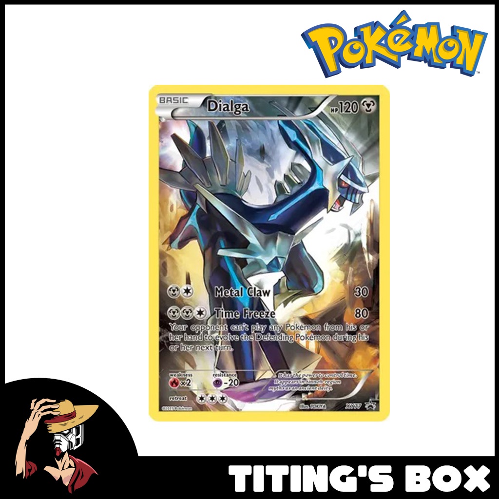 [EN] Pokemon TCG Dialga XY77 Full Art Promo Card | Shopee Philippines