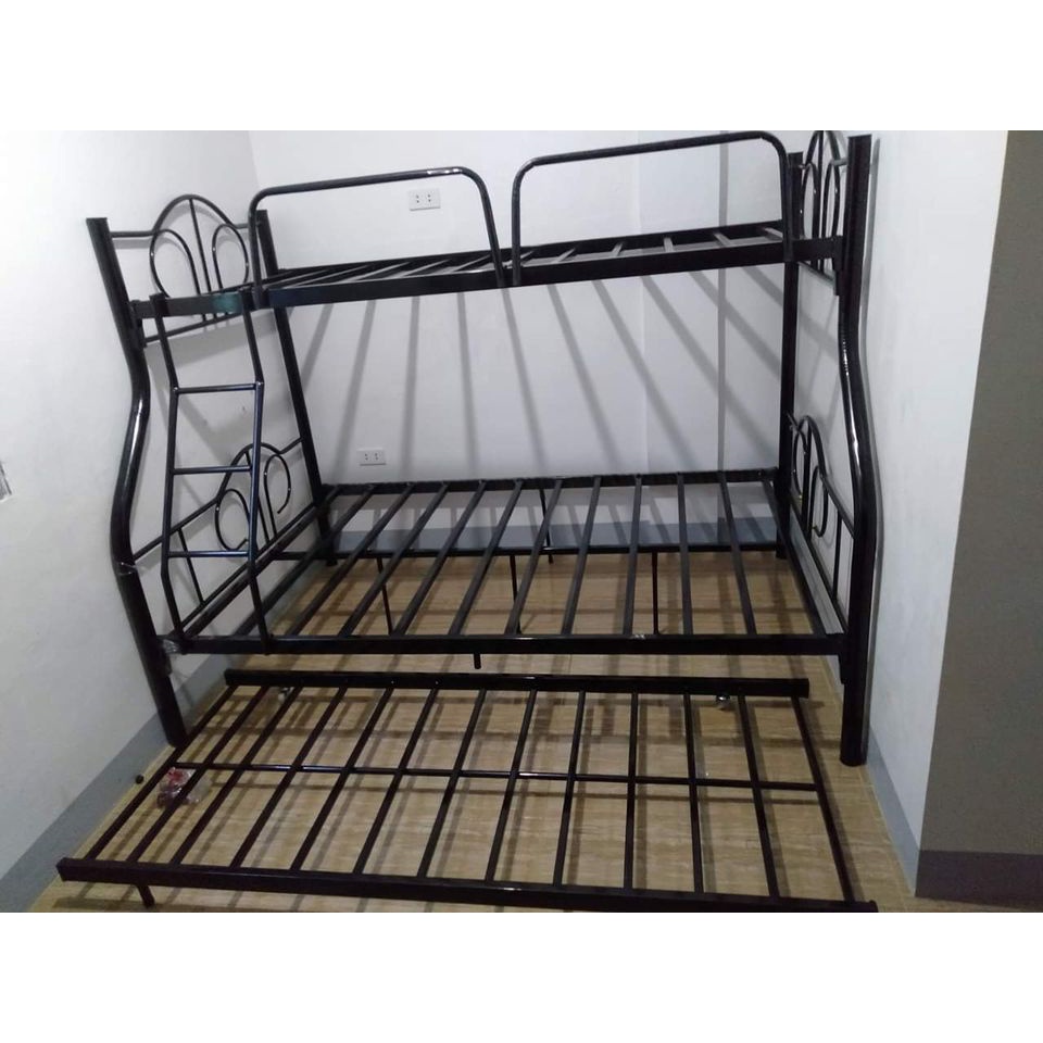 Rtype double deck with pull out bed frame Shopee Philippines