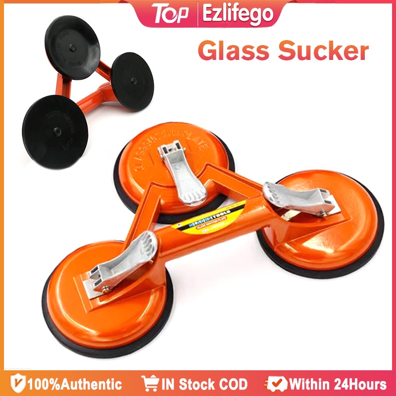 Glass Sucker Heavy Duty Glass Lifting Suction Cups Vacuum Tiles Suction