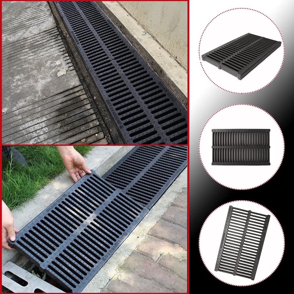 Drain cover plastic trench cover resin gutter cover sewer cover