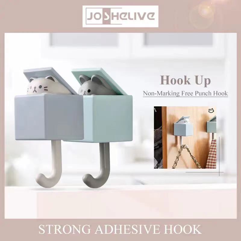 sticky hook for cement wall hook strong adhesive heavy duty Nondilling