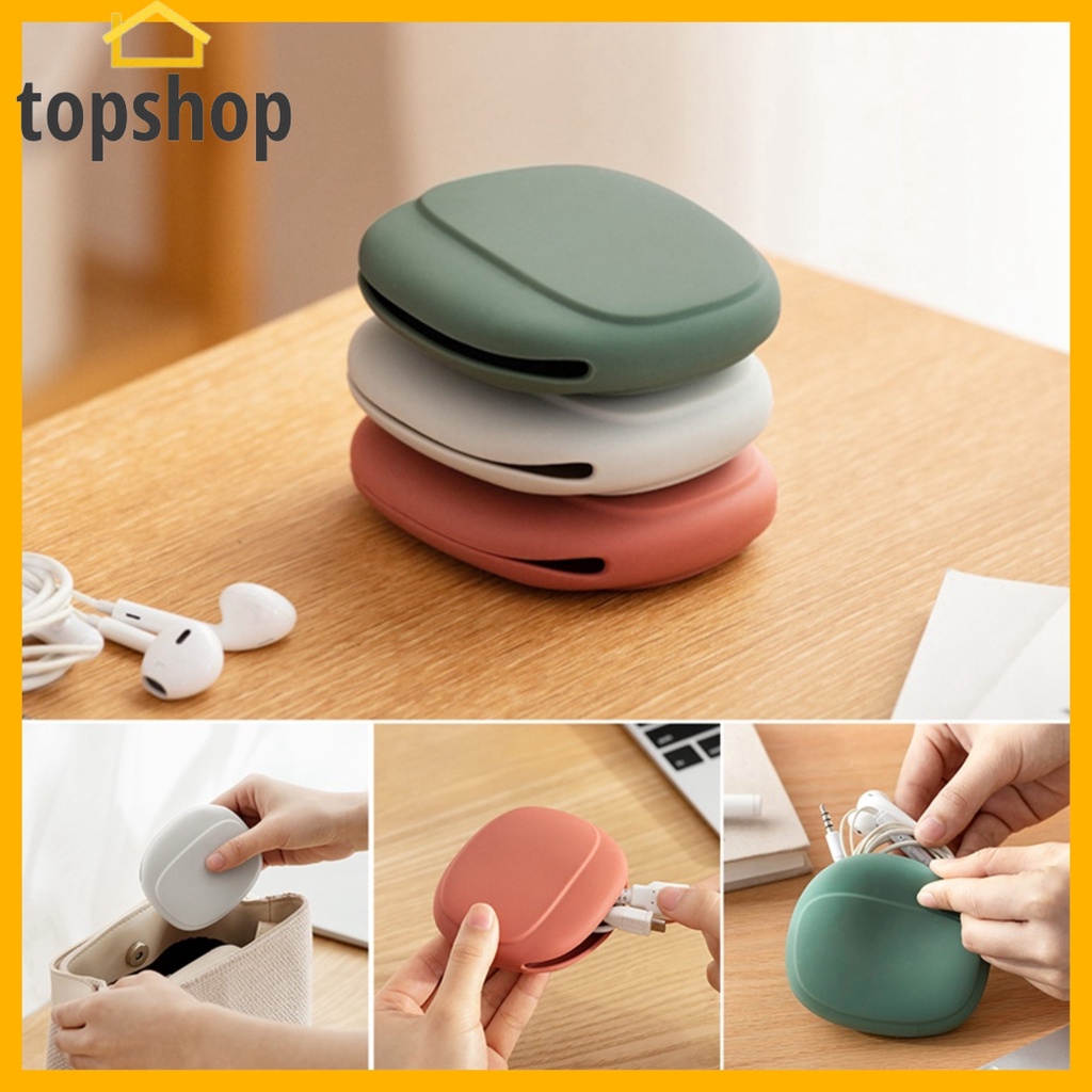 Silicone Earphone Storage Box Headphone Storage Box Mobile