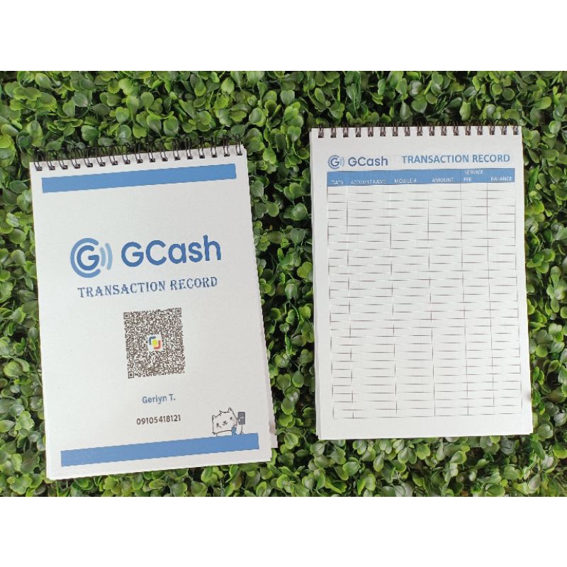 Gcash Transaction Record Notebook Shopee Philippines 7312