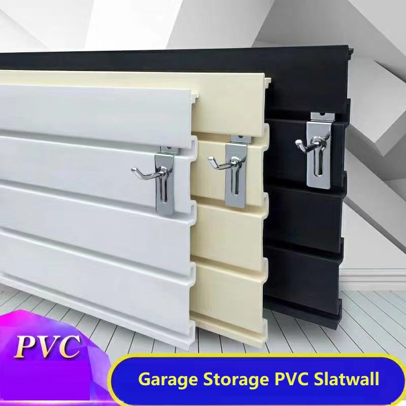 Garage Storage PVC Slatwall Panel With Great Price Heavy Duty Garage