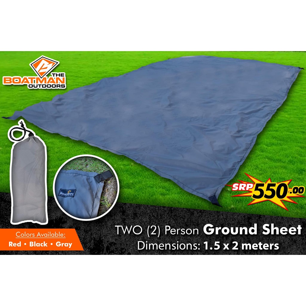 Boatman Outdoors Camping Tarp & Ground Sheet Shopee Philippines
