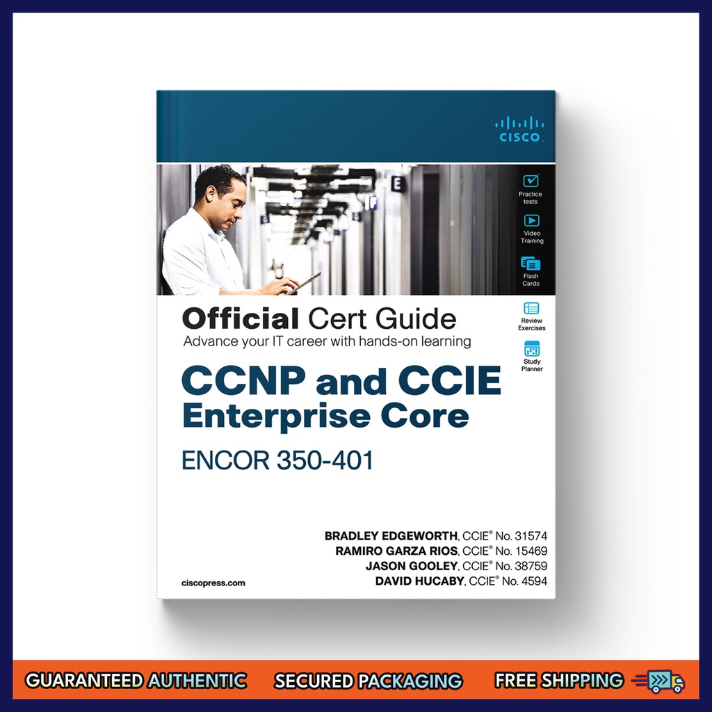 CCNP and CCIE Enterprise Core ENCOR 350-401 Official Cert Guide 2nd Edition  | Shopee Philippines