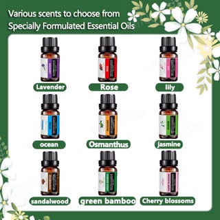 Quality products✓)Fragrance Essential Oil 10ml For Aroma Humidifier Water  Soluble Oil