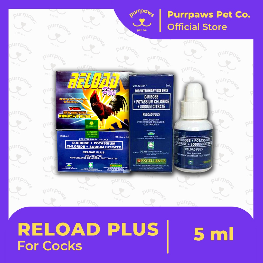 RELOAD PLUS Performance Enhancer For Cocks (5 ml) | Shopee Philippines