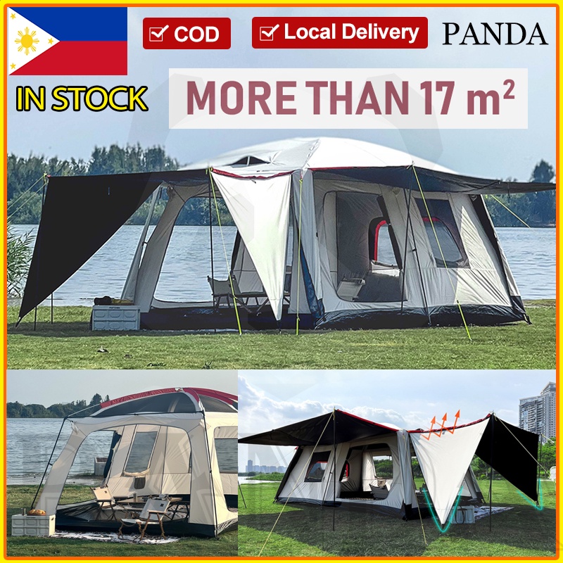 Double Layers Tent 5812 Person Large Outdoor Camping Tent Family