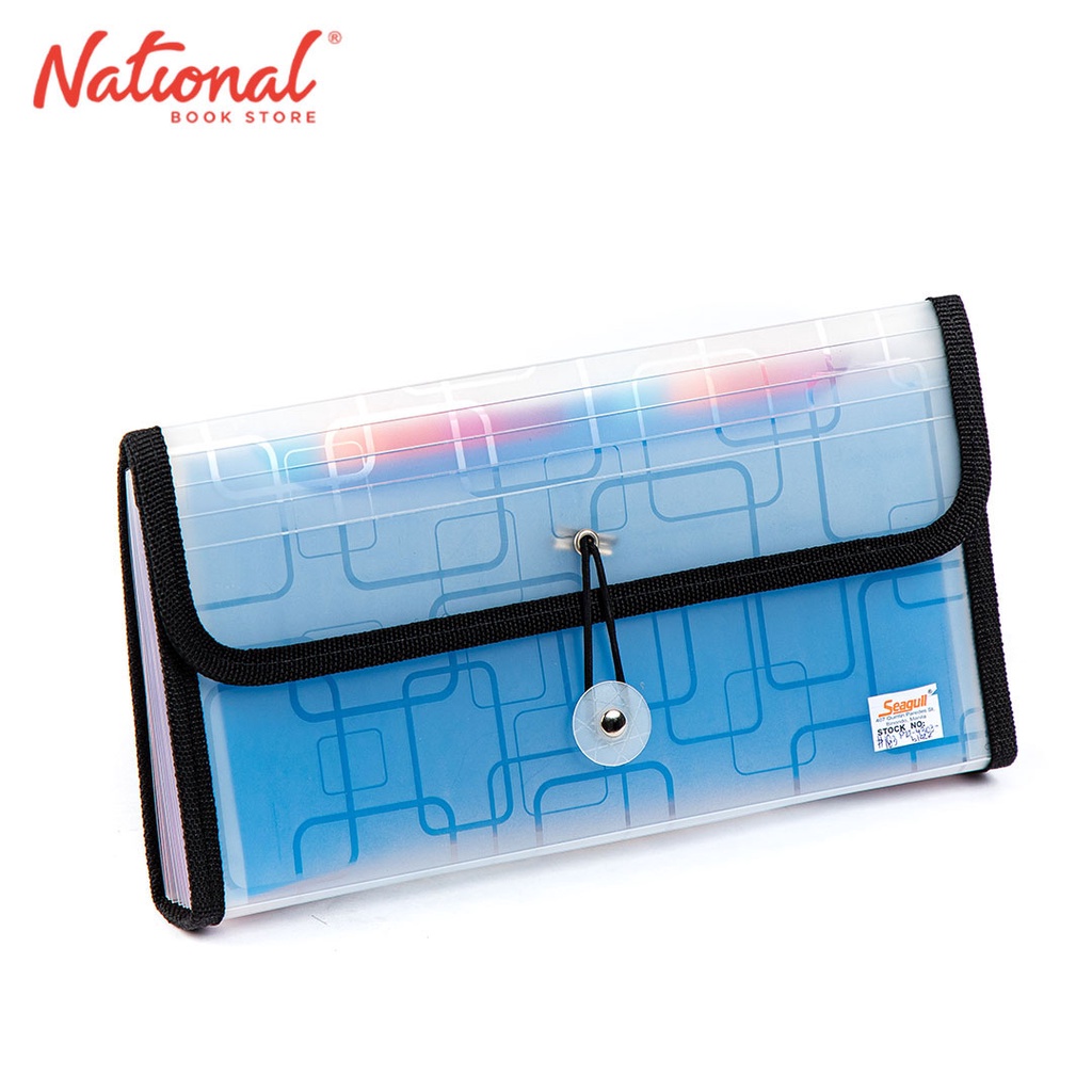 Seagull Expanding File Cheque Elastic String Lock with Colored Tab ...