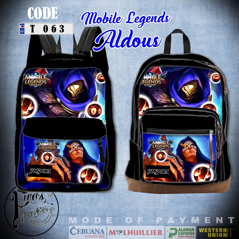 Backpack mobile legend best sale