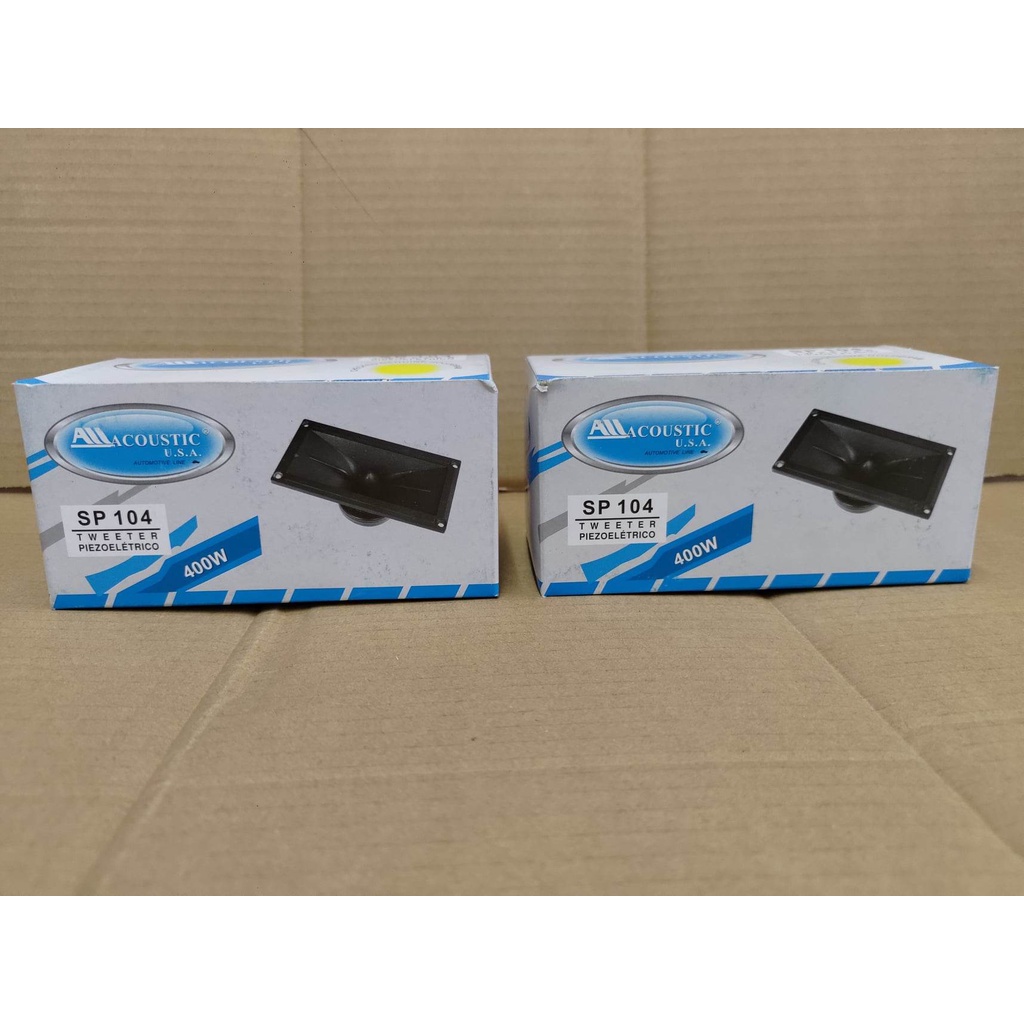 2 pcs Rectangle Piezo SP104 Tweeter Acoustic | Shopee Philippines